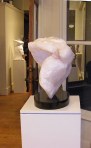 Instinct - Alabaster with oval granite base